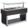 Buffet com aquecimento por ar quente