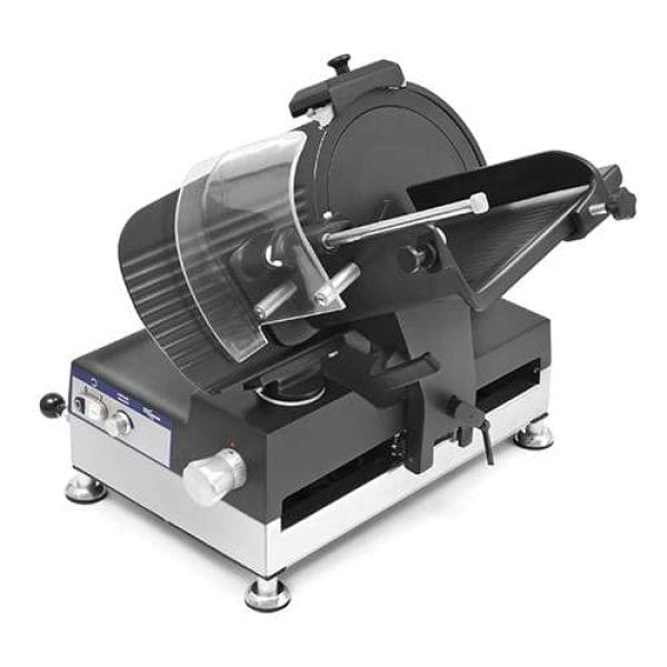 Cortadora automática de carnes frias (todas a peças externas em alumínio com revestimento antiaderente a preto)