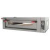 Forno de pizza elétrico com câmara totalmente em tijolo refratário