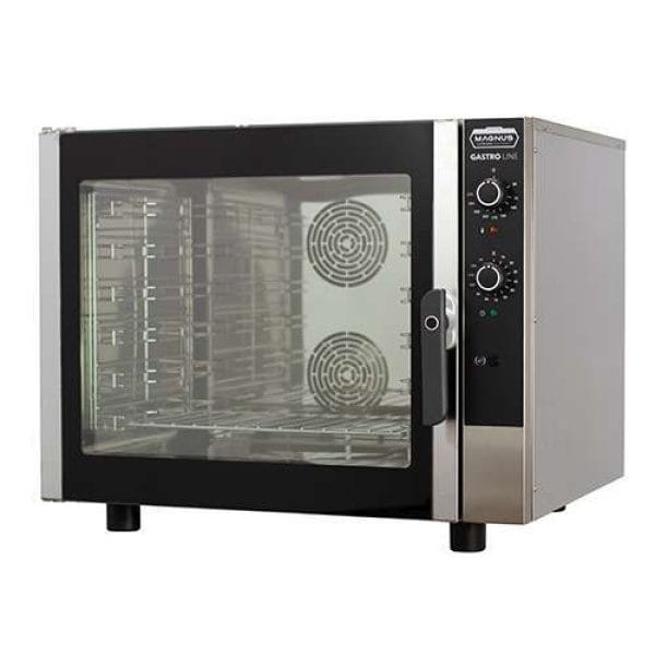 Forno convetor elétrico com humidificação e inversão de marcha