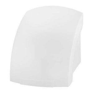 Secador de mãos branco com baixo ruído