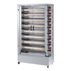 ASSADOR FRANGO VITROCERAMICA UDAFV840E 8 ESPETOS