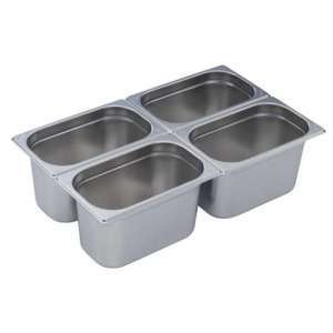 TABULEIRO INOX GN1/4-200