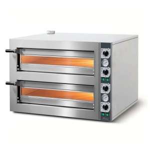 FORNO DE PIZZAS TZ425/2M 4+4P 250mm DIAMETRO