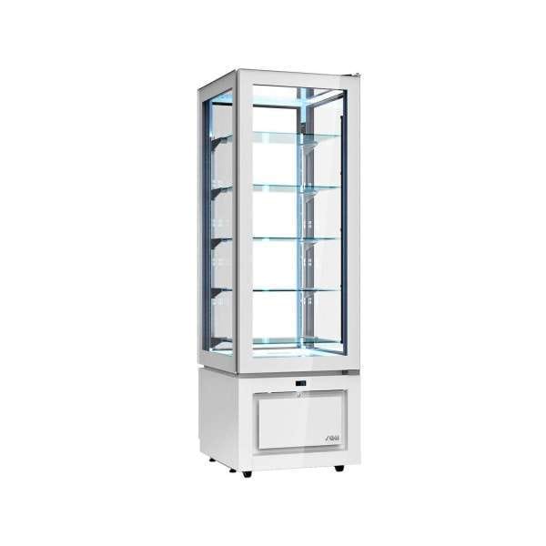 VITRINE LUXOR SLIM BRANCA KC6V(+14º+16ºC)VENT CHOC