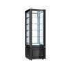 VITRINE LUXOR SLIM PRETA KC6A(+14º+16º)VENTI CHOC