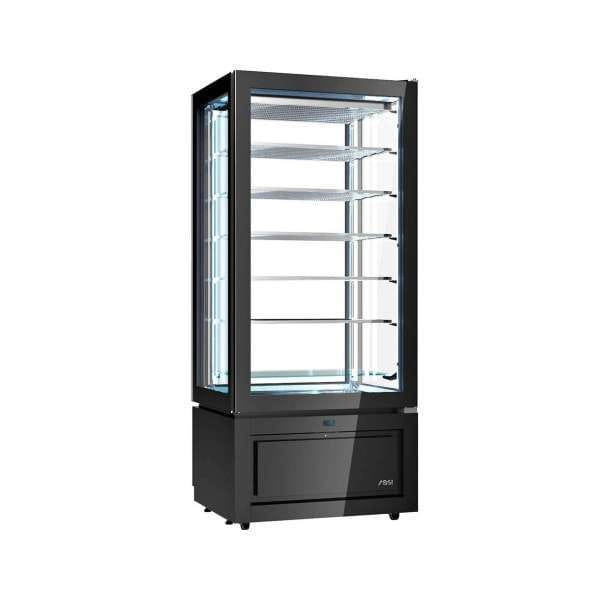 VITRINE LUXOR PRETA KG8A (-25º-15ºC) ESTÁTICA