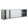 ARMARIO MURAL DE PAREDE C/PORTAS 1500x400x600 INOX