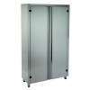 ARMÁRIO VERTICAL 3 PRAT. PORTAS 1400x400x1800 INOX