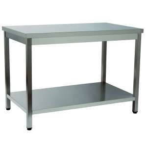 MESA DE TRABALHO 1 PRAT. 2000x700x850 INOX