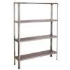 ESTANTERIA MODULAR PERFURADA 1000x400x1800 INOX