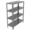 ESTANTERIA MODULAR LISA 1000x400x1800 INOX