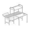 MESA RT24 COM SISTEMA MECANICO 2400x1370x1550h