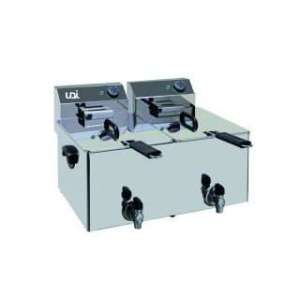 FRITADEIRA ELE.BANC.UFRI 2x10LT TORN.400V RES.DUP.