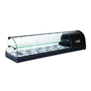 VITRINE REFRIGERADA 2 PLANOS UDI 4B-VC LEDS