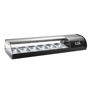 VITRINE REFRIGERADA UDI SUSHI 4B-VC COM LEDS