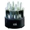 VITRINE REFRIGERADA CIRCULAR UDI P/BEBIDAS 8 GAR.