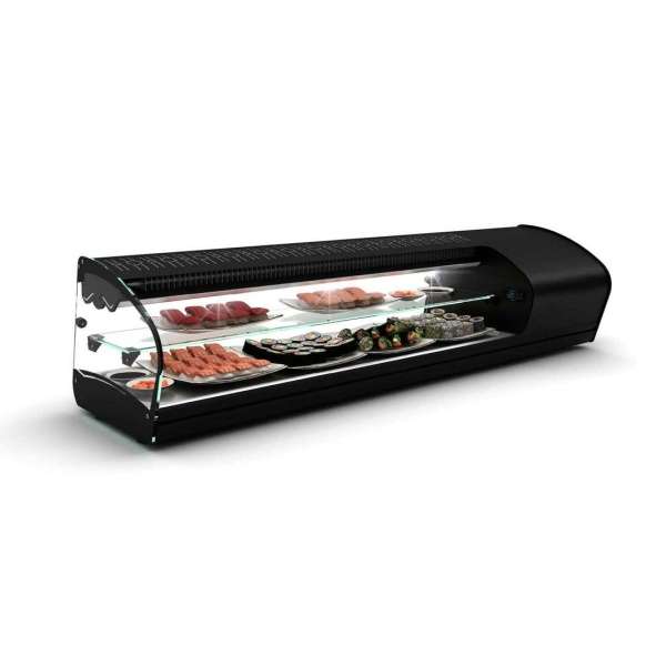 VITRINE REFRIG SHARK 26SP SUSHI VC CUBA PLANA LEDS
