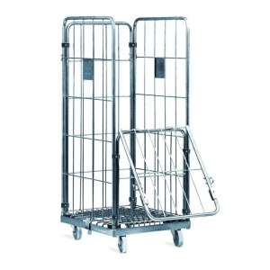 CARRO RB-427 C/ 1 PORTA ABATIVEL + RODAS SILENC.