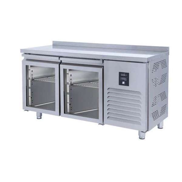 MESA GASTRO CONSERVACAO MGV210 GN1/1 2PORTAS VIDRO
