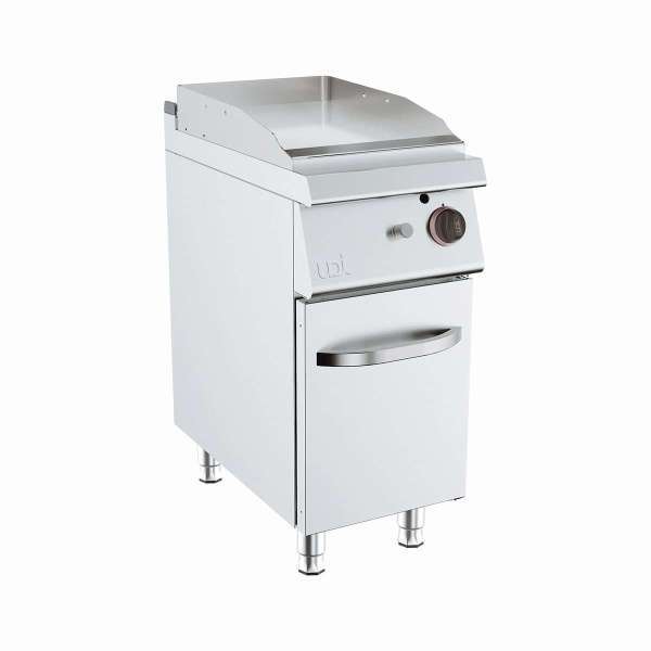FRY-TOP GAS SIMPLES LISO CROMODURO ARMARIO
