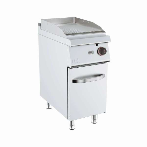 FRY-TOP GAS SIMPLES NERVURADO ARMARIO