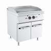 FRY-TOP GAS DUPLO LISO CROMODURO ARMARIO