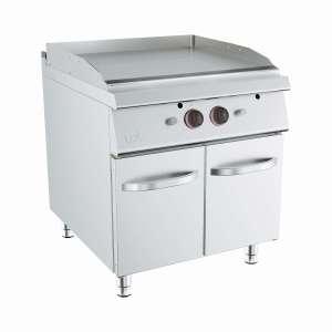 FRY-TOP GAS DUPLO LISO ARMARIO