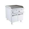 UDGA9DAPG GRELHADOR GAS AGUA DUPLO + ARMARIO 2P
