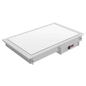 Buffet de encastrar com placa de aquecimento em vitrocerâmica