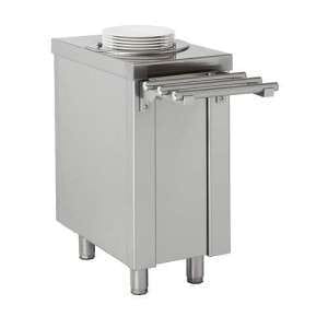Dispensador de pratos de nível constante