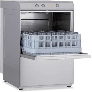 Máquina de lavar loiça industrial com cesto 39x39cm