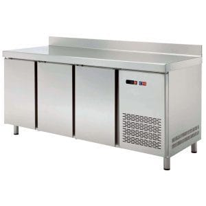 Mesa de snacks refrigerada 4 portas Profundidade 600