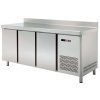 Mesa de snacks congeladoras  3 portas Profundidade 600