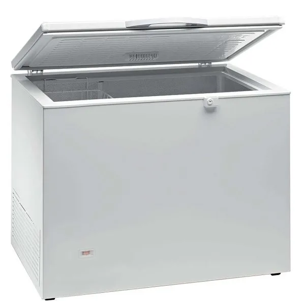 Congelador horizontal com porta articulada