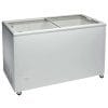 Congelador horizontal com porta de vidro deslizante