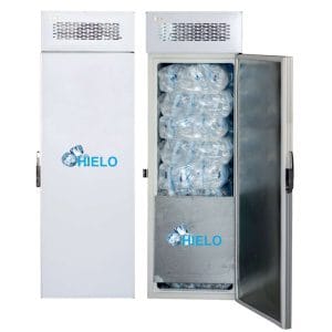 Armário de armazenamento de cubos de gelo para 26 sacos de cubos de gelo