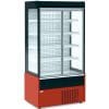 Mural expositor refrigerado com portas de vidro 4 prateleiras Profundidade 700 de 1020 x700 x1990h mm  MAE100PV-R cor VERMELHO