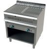 Churrasqueira a gás com armário 11+11 Kw Série 900  com dimensões 800x900x900 h mm