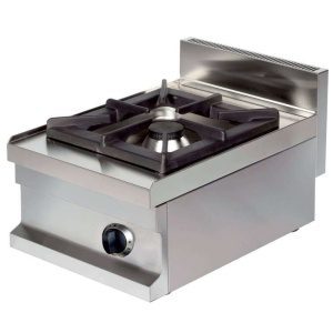 Fogão de mesa a gás 1 fogo 6kw 400x600x265h mm