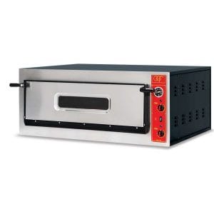 Forno elétrico para pão e pizza com 3 tabuleiros