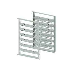 Kit de suportes laterais bivalentes para 6 tabuleiros GN1/1-600X400 mm de capacidade