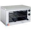 Salamandra eléctrica de resistência superior 2200W 600x300x360h mm com temporizador