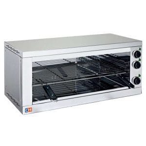 Salamandra eléctrica Elemento de aquecimento superior e inferior 4500W 800x360x360h mm