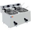 Cozedor pasta profissional para massas 7+7 litros com 3+3 cestos 530x460x370h mm