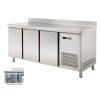 Mesa de snacks refrigerada 4 portas CRISTAL Profundidade 600 de 2542 x600 x850h mm