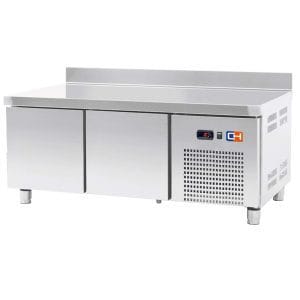 Mesa baixa GN1/1 Refrigerada 2 portas Profundidade 700 de 1342 x700 x600h mm