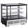 Vitrina refrigerada sobre balcão Vidro reto 710X568X686h mm