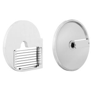 Pack 2 Discos de corte de alumínio Batatas fritas 8x8 mm  T8+H8. 0