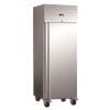 Armário refrigerado GN2/1 Aço inoxidável 1 porta 600 litros 680x810x1989h